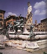 AMMANATI, Bartolomeo Fountain of Neptune oil painting artist
